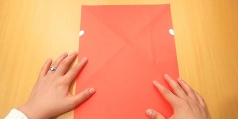 Vou 'n origami-hart