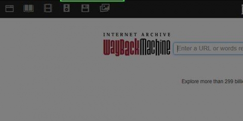 Blaai deur 'n ou weergawe van 'n webwerf