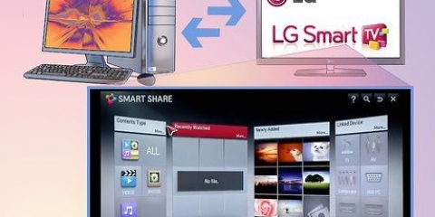 Koppel 'n rekenaar aan 'n lg smart tv