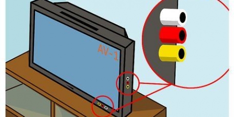 Koppel 'n playstation 2 aan 'n tv