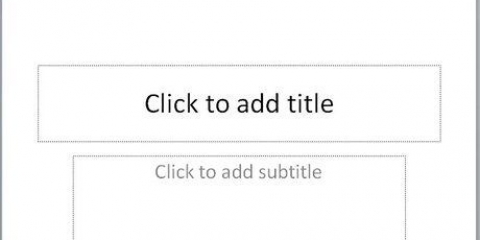 Skep 'n powerpoint-aanbieding