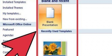 Skep 'n aanbieding met powerpoint