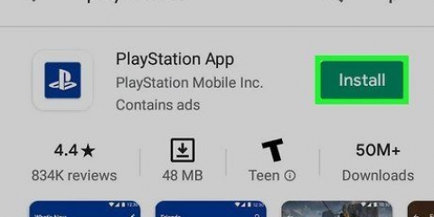 Koppel 'n ps4 aan mobiele toestelle