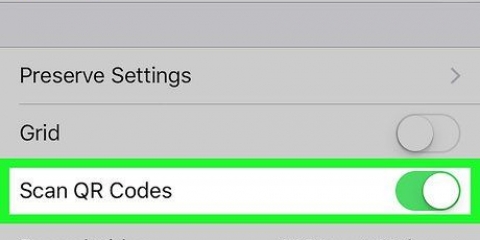 Skandeer 'n qr-kode met jou iphone of ipad