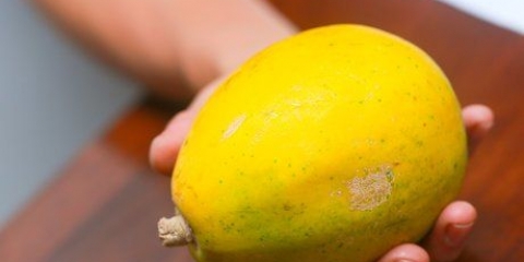 Een rype papaja koop