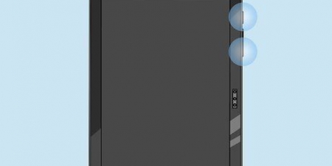 Neem 'n skermskoot op 'n samsung-tablet