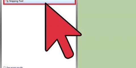 Neem 'n skermskoot met die snipping tool in windows