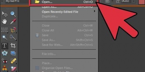 Skep 'n eenvoudige skaduwee met photoshop cs3