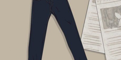 Maak 'n paar jeans ligter