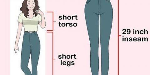 Dra jeans met 'n hoë middellyf