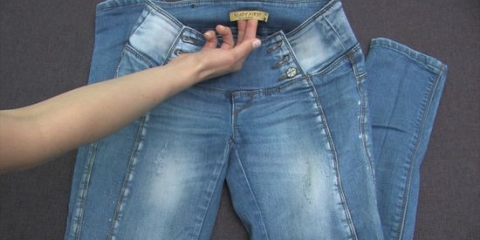 Maak jeans sagter