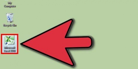 Skep 'n sigblad in excel
