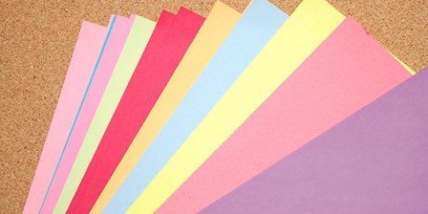 Hoe om 'n ster met origami te vou