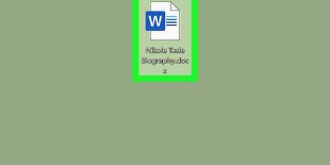 Voeg 'n stippellyn in word in