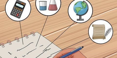 Maak 'n studieplan