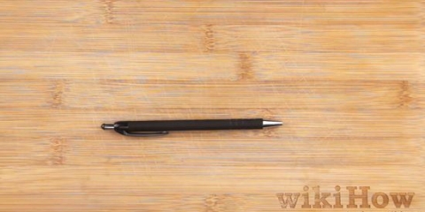 Maak 'n stylus van 'n pen