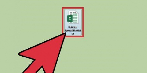 Voeg 'n oortjie in excel by