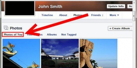 Verwyder 'n merker van jouself op facebook