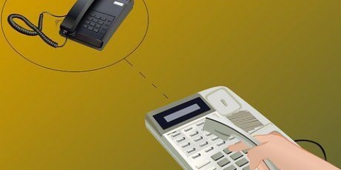 Maak 'n drierigting telefoonoproep