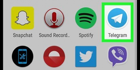 Skep 'n telegram-kanaal op 'n android