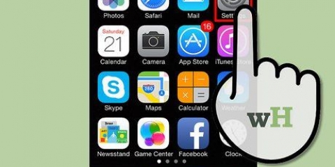 Voeg 'n tuis-knoppie by jou iphone