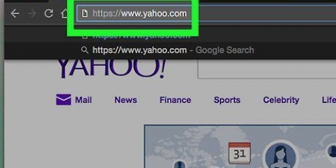 Stel 'n tweede e-posrekening op yahoo op