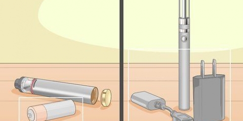 Een vape pen oplaai