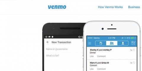 Vee 'n venmo-rekening op 'n rekenaar of mac uit