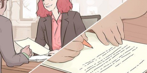 'N vervolgbrief stuur na 'n baanbeurs