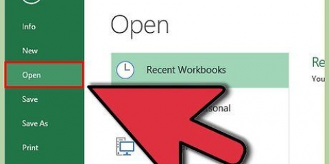 Skep 'n aftreklys in excel