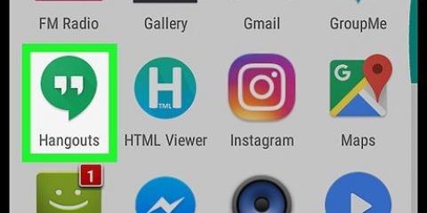 Maak 'n video-oproep op android