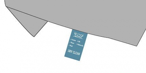 Hoe om 'n vlek uit 'n kledingstuk te kry sonder om dit te was
