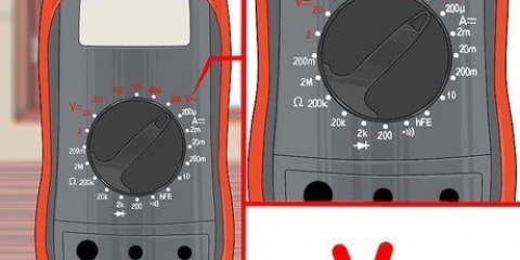 Gebruik 'n voltmeter