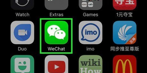 Skep 'n wechat-rekening met jou ios-toestelle