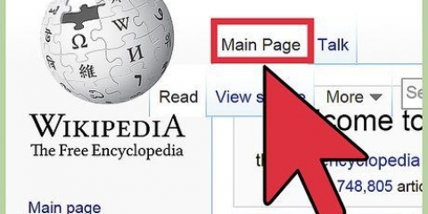 Skryf 'n wikipedia-artikel