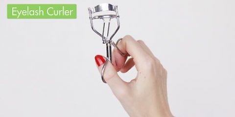 Gebruik 'n wimperkruler
