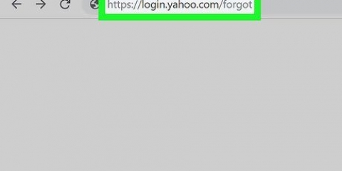 Herstel 'n yahoo-rekening