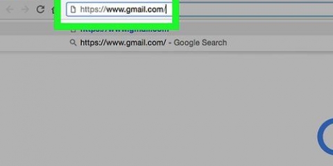 Gaan e-pos met google mail na