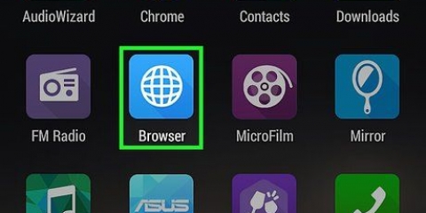 Maak die android-blaaier blok opspringers