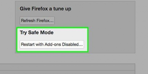Maak firefox minder van 'n sve-lading