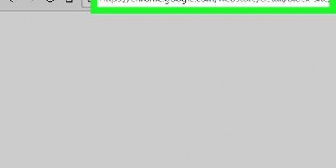 Blokkeer facebook in chrome