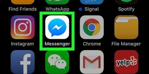Verwyder facebook messenger