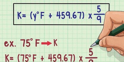 Skakel fahrenheit om na kelvin