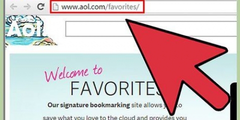 Skuif gunstelinge in aol
