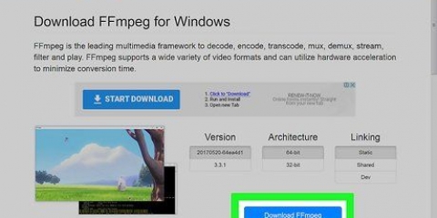 Installeer ffmpeg vir windows