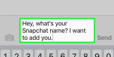 Flankeer op snapchat