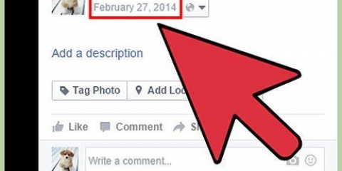 Versteek foto's op facebook