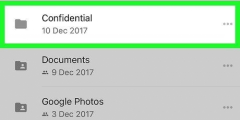 Laai foto's op na google drive op iphone of ipad