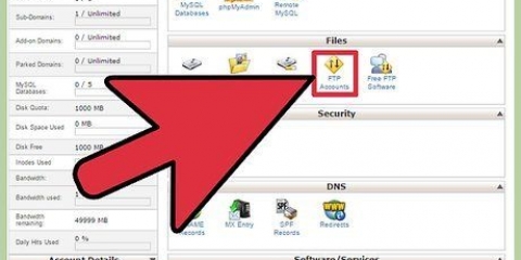 Gebruik ftp