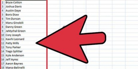 Vind gelyke waardes in excel